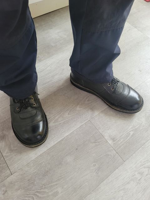 Photo by phsanford on March 4, 2023 of the Jim Green African Ranger in Black Full Grain.