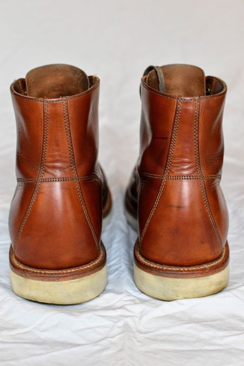 Photo by SKopp on January 3, 2024 of the Grant Stone Brass Boot in Badalassi Carlo Saddle Tan Minerva.
