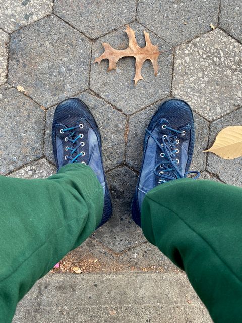 Photo by tlmader on November 30, 2024 of the Danner x FDMTL Indigo Sashiko Boots in FDMTL Original Indigo Sashiko.