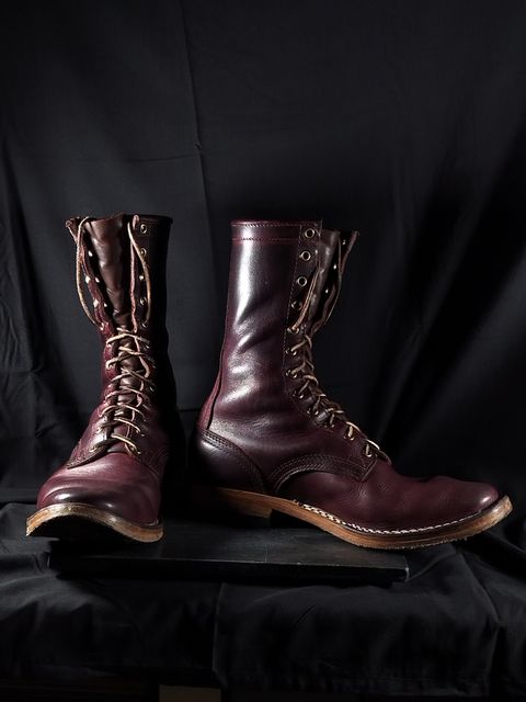Photo by a1moyer on February 18, 2025 of the Nicks Nicks / X Parkhurst V3 in Horween Color 8 Cypress.