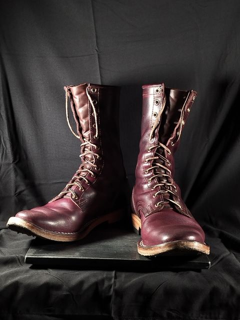 Photo by a1moyer on February 18, 2025 of the Nicks Nicks / X Parkhurst V3 in Horween Color 8 Cypress.