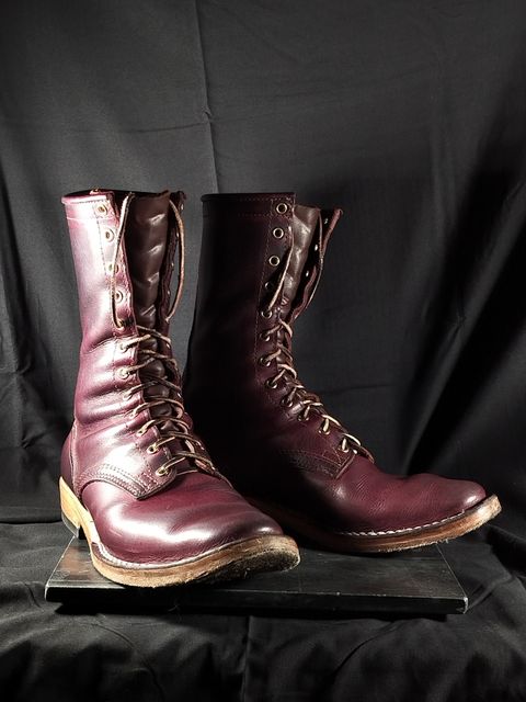 Photo by a1moyer on February 18, 2025 of the Nicks Nicks / X Parkhurst V3 in Horween Color 8 Cypress.