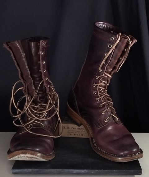 Photo by a1moyer on September 29, 2025 of the Nicks Nicks / X Parkhurst V3 in Horween Color 8 Cypress.