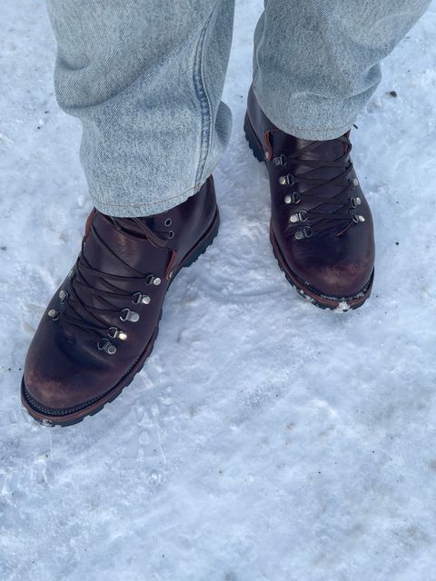 Photo by martining on January 5, 2024 of the Renav HKB - 2415 in Shinki Burgundy Oiled Horsebutt.