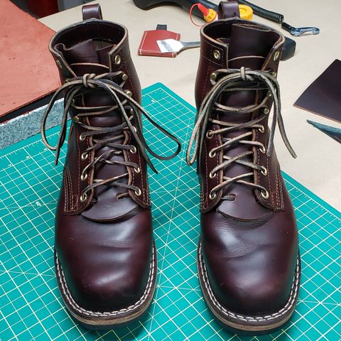 Photo by boechler on January 5, 2024 of the Nicks Robert in Wickett & Craig Chestnut Oiled Latigo.