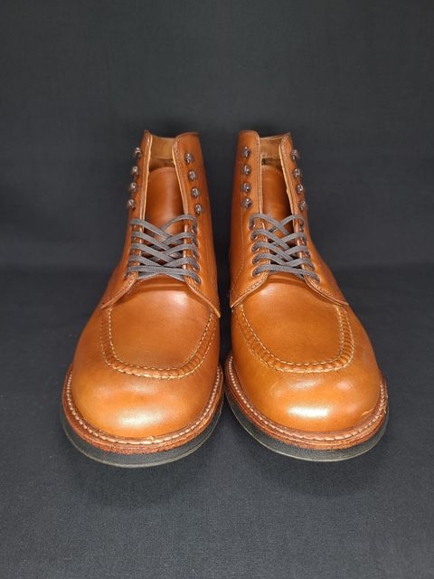 Photo by tigertim on October 2, 2022 of the Alden Indy Boot in Unlisted Leather.