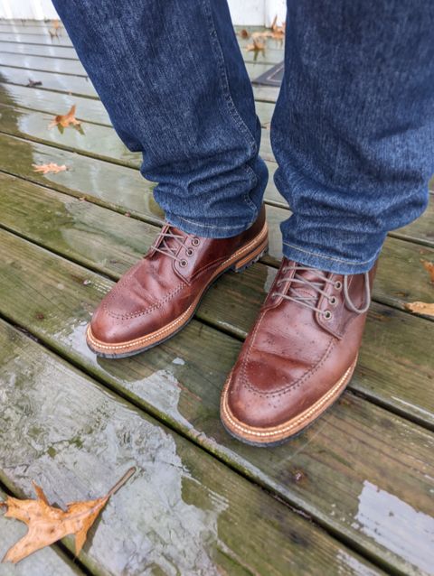 Photo by weltventurer on December 5, 2022 of the Parkhurst The Niagara in Mahogany Full Grain.