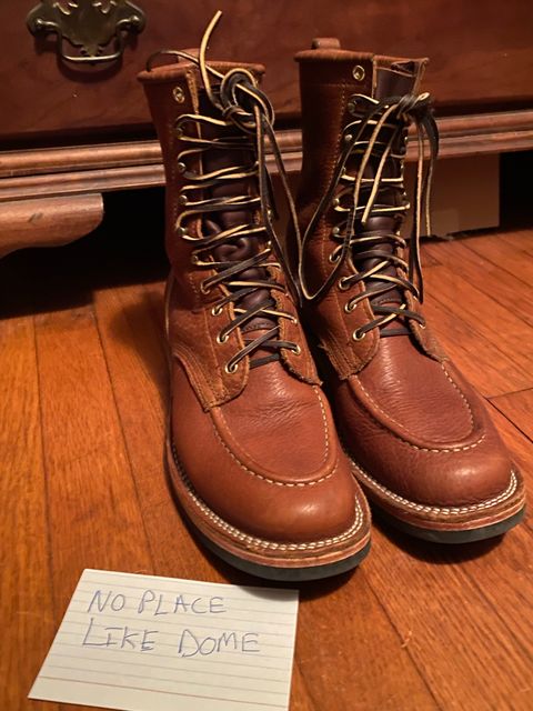 Photo by tgsnyder on November 5, 2022 of the Nicks Unlisted Model in Seidel Peanut Tuscon Bison.