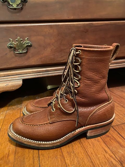Photo by tgsnyder on March 6, 2023 of the Nicks Unlisted Model in Seidel Peanut Tuscon Bison.