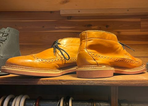 Photo by Skygoat on January 8, 2023 of the Allen Edmonds Unlisted Model in Unknown Leather.