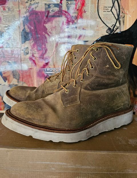 Photo by nobnix on April 2, 2023 of the Tricker's Lucia Super Boot in Unlisted Leather.