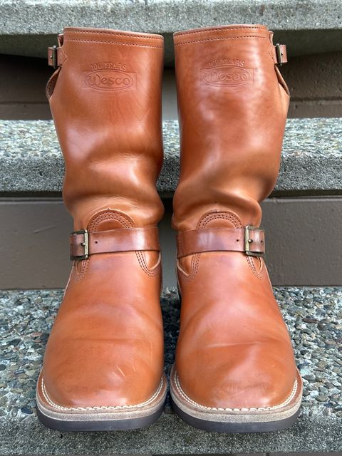 Photo by gv7 on March 1, 2024 of the Wesco x S&S Van Cleef III in Maryam Natural Horsebutt.