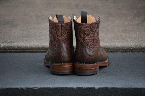 Photo by wishoeguy on November 4, 2022 of the Unlisted Maker Unlisted Model in Tochigi Oil Vachetta #2 Medium Brown.