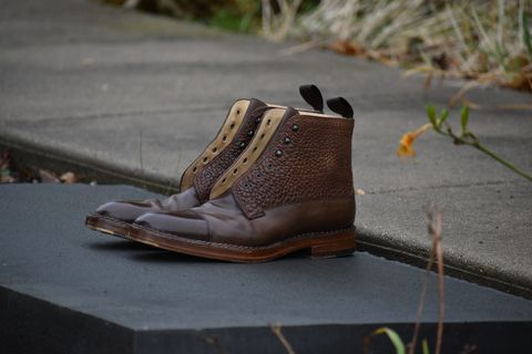 Photo by wishoeguy on November 4, 2022 of the Unlisted Maker Unlisted Model in Tochigi Oil Vachetta #2 Medium Brown.