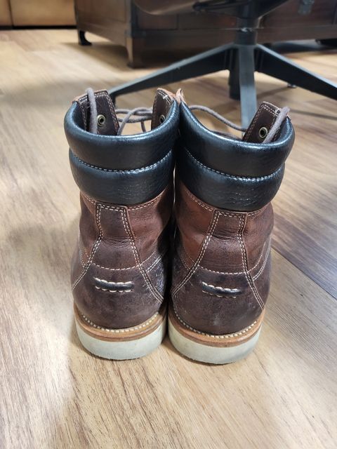 Photo by ajsoo on January 5, 2023 of the Grant Stone Field Boot in C.F. Stead Dark Burgundy Classic Kudu.