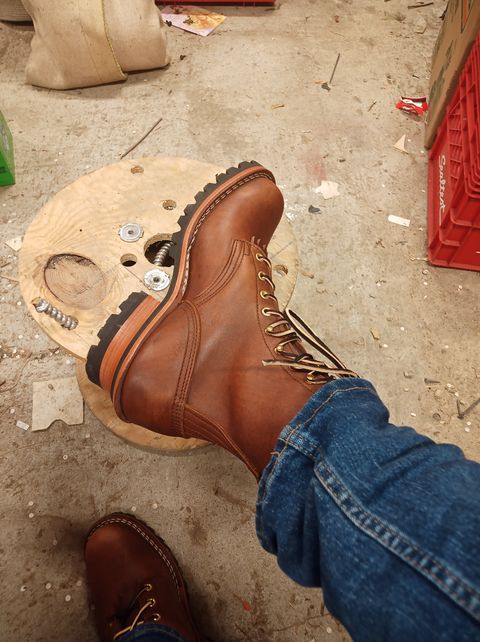 Photo by timmoffatt on October 27, 2023 of the Nicks BuilderPro in Seidel 1964 Brown.