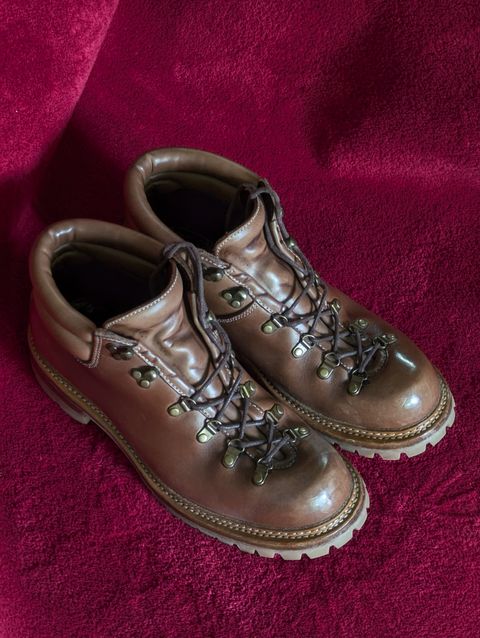 Photo by User1 on December 12, 2025 of the Master Zuo Custom Model in Horween Natural Chromexcel.