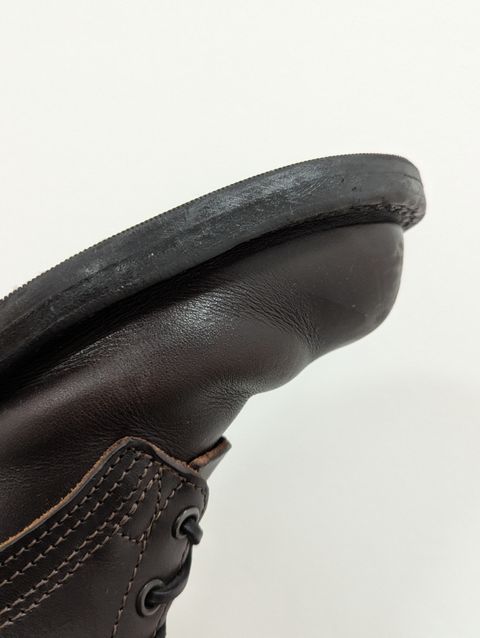 Photo by User1 on April 21, 2025 of the Nicks Custom Model in Wickett & Craig Walnut Double Stuffed.