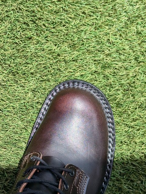 Photo by User1 on October 9, 2024 of the Nicks Custom Model in Wickett & Craig Walnut Double Stuffed.