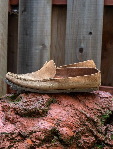 Photo by Frontinstein on March 5, 2024 of the Rancourt & Co. Bristol Venetian in Horween Marine Field Roughout.