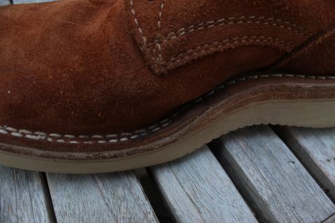 Photo by bars_grover23 on April 4, 2026 of the White's C350-CS in Seidel Red Dog Oil Tan Roughout.