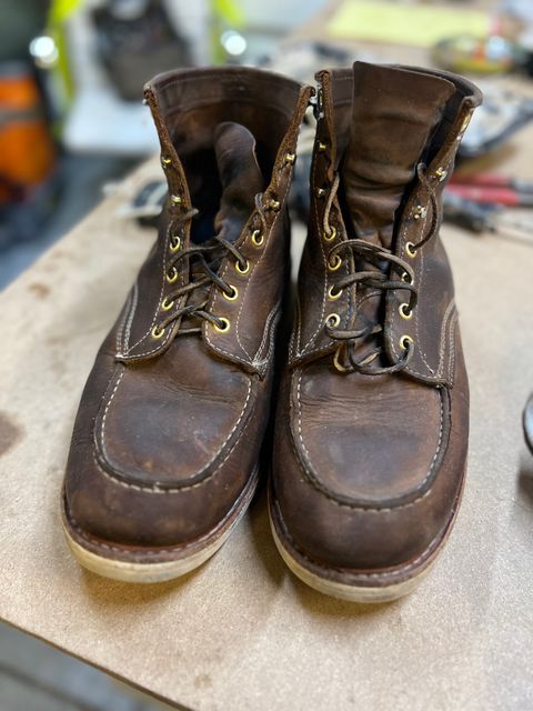 Photo by joji_k on February 3, 2023 of the White's Perry in Unknown Leather.