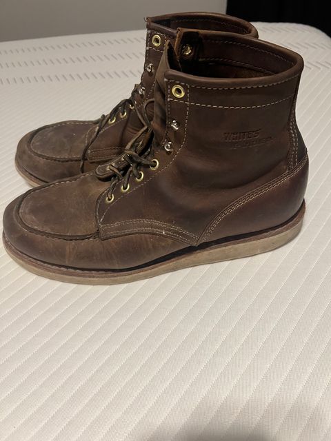 Photo by joji_k on March 5, 2023 of the White's Perry in Unknown Leather.