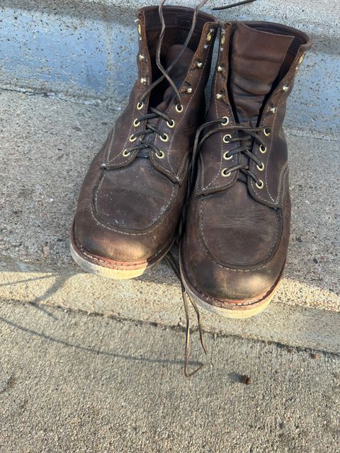 Photo by joji_k on April 1, 2023 of the White's Perry in Unknown Leather.