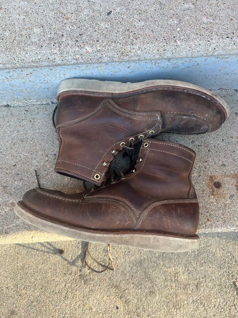 Photo by joji_k on April 1, 2023 of the White's Perry in Unknown Leather.
