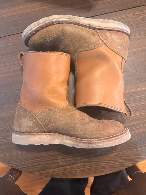 Photo by joji_k on January 3, 2025 of the Nicks Wellington in Seidel 1964 Tan Roughout & Seidel 1964 Tan.
