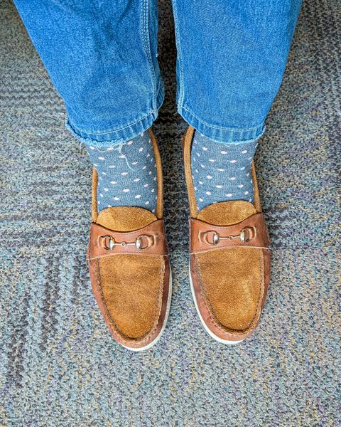 Photo by prospect_joe on June 1, 2026 of the Yuketen Bit Loafer in 2T Orange.