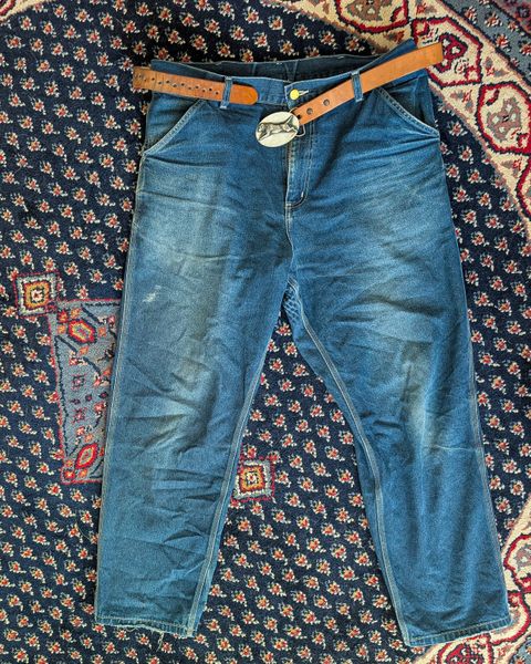 Photo by prospect_joe on June 1, 2026 of the Carhartt Simple Pant in 11.25 oz Norco Rigid denim.