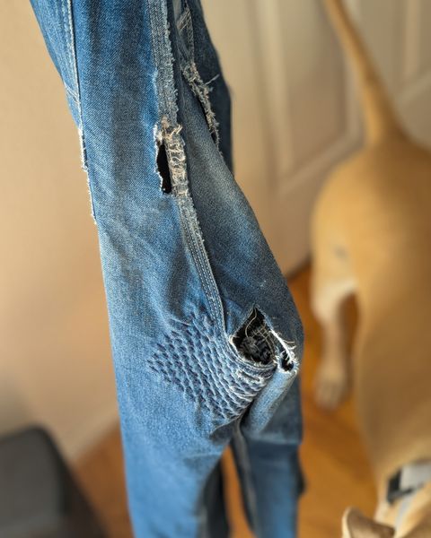 Photo by prospect_joe on June 28, 2026 of the Carhartt Simple Pant in 11.25 oz Norco Rigid denim.