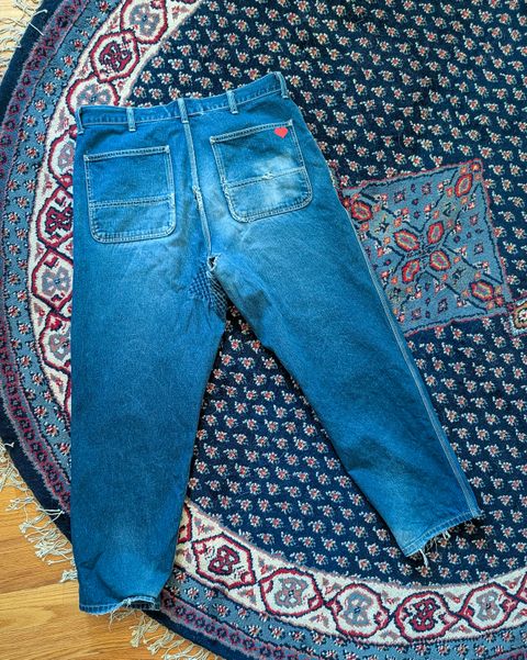 Photo by prospect_joe on June 29, 2026 of the Carhartt Simple Pant in 11.25 oz Norco Rigid denim.