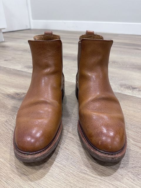 Photo by worldtraveler on December 6, 2023 of the Allen Edmonds Denali Chelsea Boot in Unknown Leather.