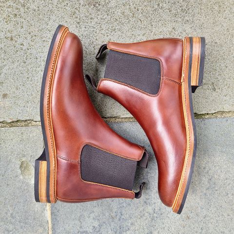 Photo by ouroboros3031 on November 9, 2023 of the Parkhurst The Elmwood in Mahogany Full Grain.