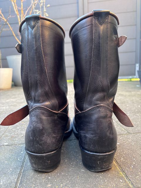 Photo by Chris007 on March 2, 2026 of the Raland Bootmaker Engineers in Maryam Black Horsebutt.