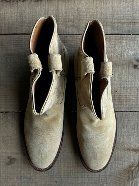 Photo by reothich on October 1, 2024 of the Rios of Mercedes Cowboy Boots in Lickety Split.