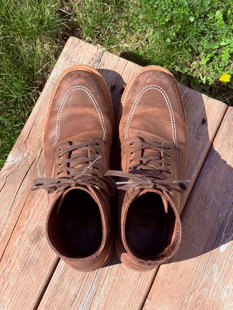 Photo by christianr on April 5, 2026 of the Parkhurst The Niagara in Henna Veg Re-Tan.