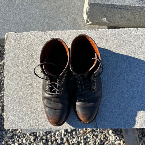Photo by lydialove on February 5, 2024 of the Grant Stone Nora Boot in Horween Black Chromexcel.