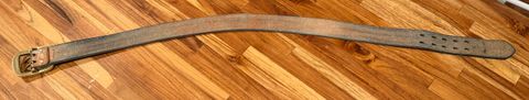 Photo by mwanni on February 6, 2026 of the Samurai Jeans W001-WP in US Steerhide (Natural).