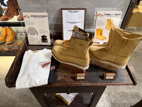 Photo by mwanni on January 15, 2026 of the Red Wing 4669 Human Made x Red Wing in S.B. Foot Hawthorne Abilene.