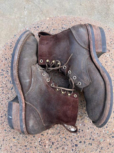 Photo by brokeno on April 5, 2023 of the Nicks Robert in Seidel 1964 Walnut Roughout.