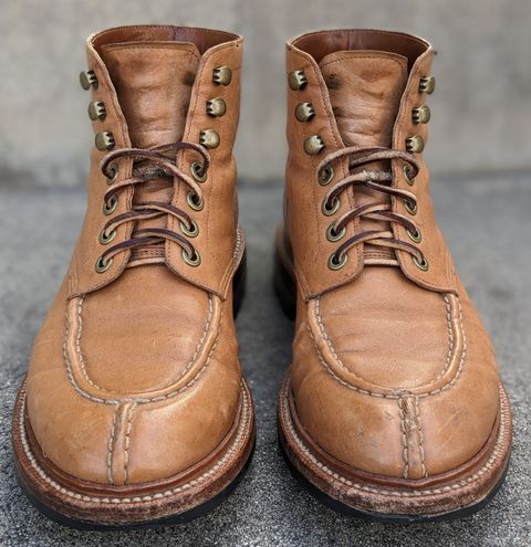Photo by kat on March 4, 2023 of the Grant Stone Ottawa Boot in Incas Natural Kangaroo.