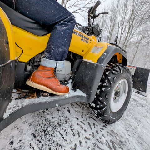 Photo by workwearfit on January 21, 2025 of the Red Wing 875 in Red Wing / Brown.