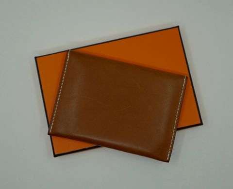 Photo by uglyshoes on December 4, 2025 of the Hermès Enveloppe MM in Barenia.