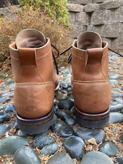 Photo by boogieshafer on November 1, 2022 of the Viberg Service Boot in Maryam Toscanello Horsebutt.