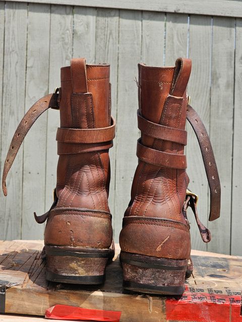 Photo by arriaga214 on March 30, 2025 of the Nicks Heritage TankerPro in Horween Natural Dublin.