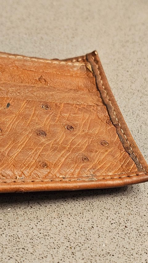 Photo by arriaga214 on January 2, 2026 of the Unknown. From Guanajuato MX Wallet in Full Quill Ostrich.