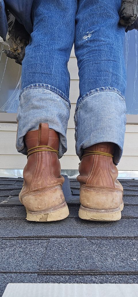 Photo by arriaga214 on August 28, 2025 of the Nicks Moc Toe in Seidel 1964 Brown.